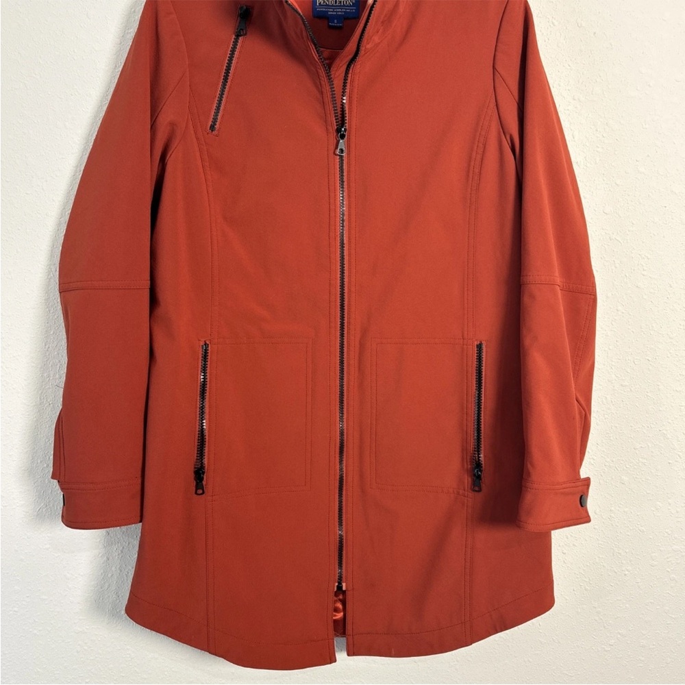 Pendleton Soft Shell Water Resistant Women’s Small Jacket Soft Quilt Lining NWOT - Picture 2 of 13